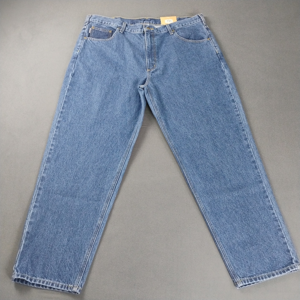 Carhartt Jeans Men's 42x30 Traditional Fit Tapered Leg Workwear Denim NWT